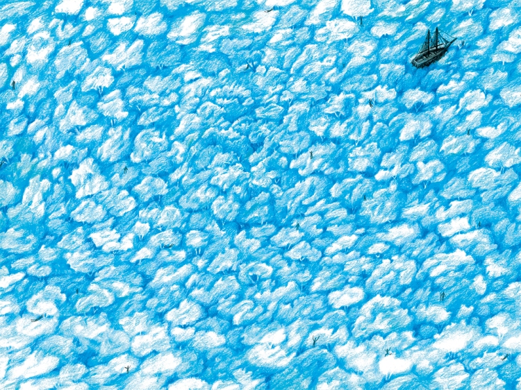 Ilustración de La isla
