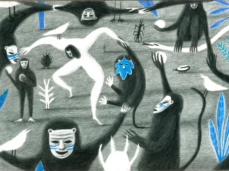 Ilustración de La isla