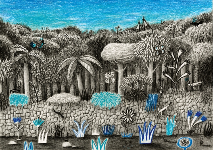 Ilustración de La isla