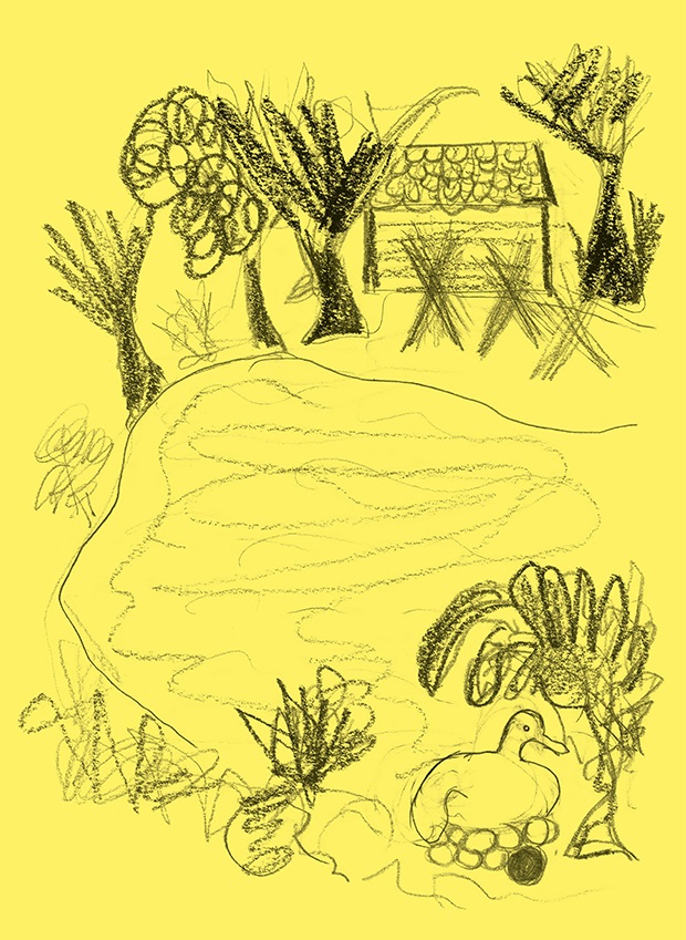 Ilustración de El patito feo
