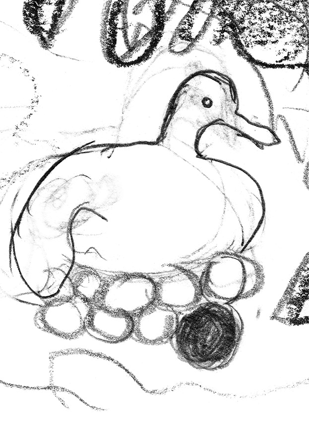 Ilustración de El patito feo