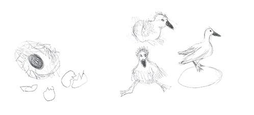 Ilustración de El patito feo