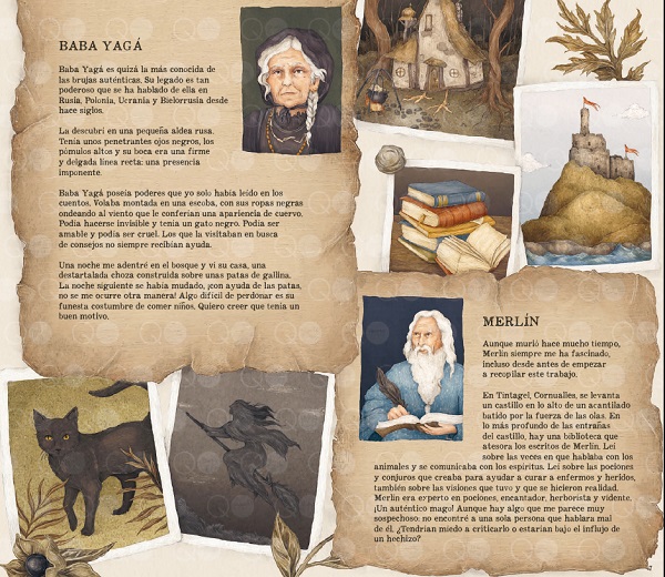 Ilustración de Historia Natural de la Magia