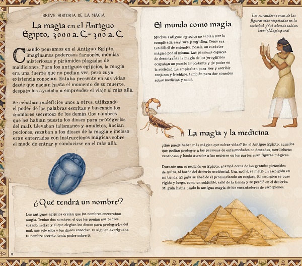 Ilustración de Historia Natural de la Magia