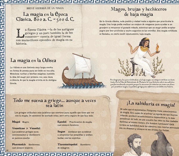 Ilustración de Historia Natural de la Magia