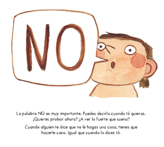 Ilustración de Tu cuerpo es tuyo