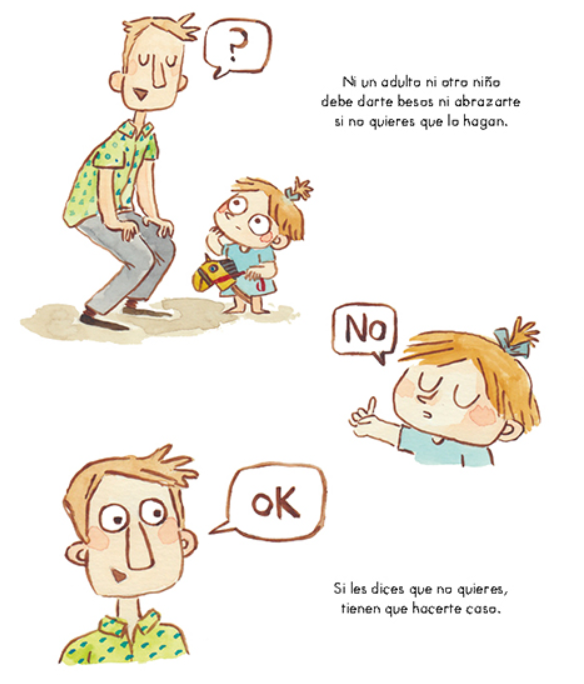 Ilustración de Tu cuerpo es tuyo