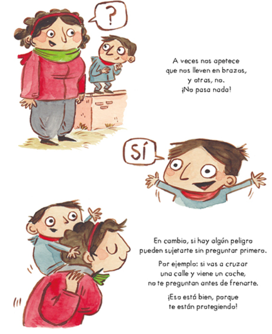Ilustración de Tu cuerpo es tuyo