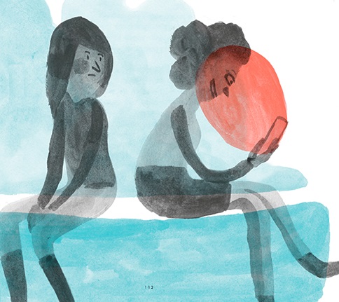 Ilustración de Likeo, luego existo