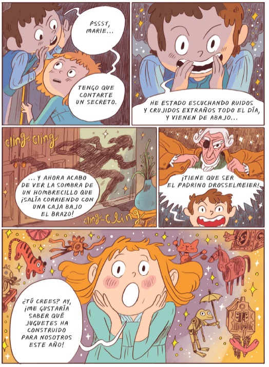 Ilustración de El Cascanueces y el Rey de los Ratones