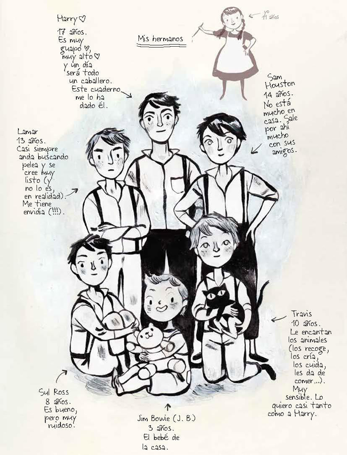 Ilustración de Calpurnia
