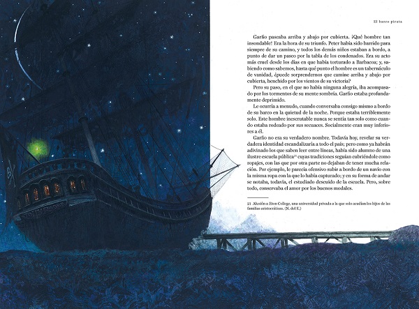 Ilustración de Peter Pan