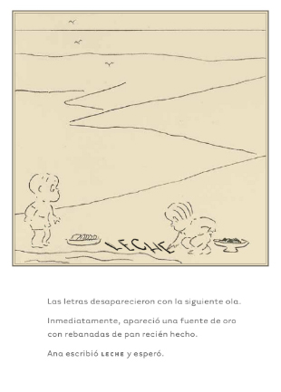 Ilustración de La playa mágica