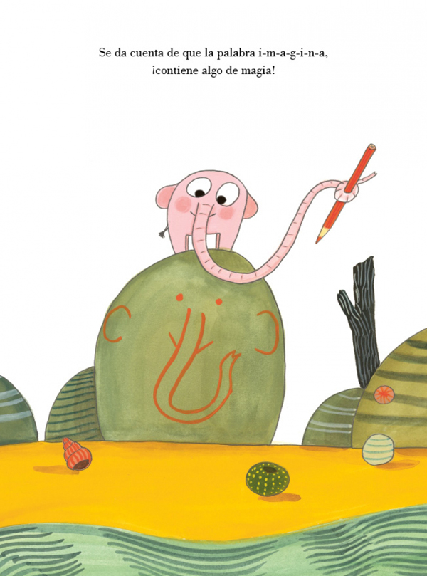 Ilustración de Pomelo imagina