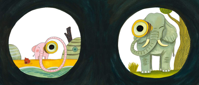 Ilustración de Pomelo imagina