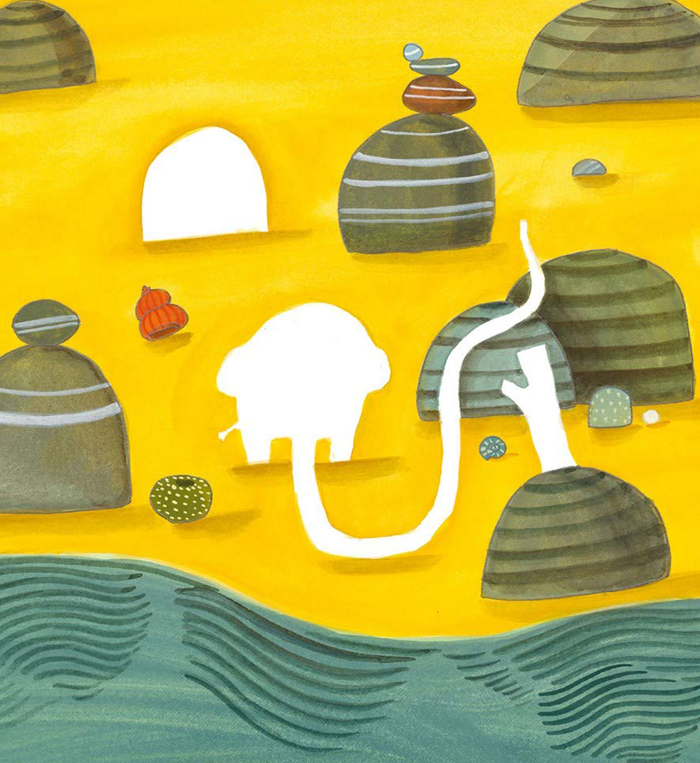 Ilustración de Pomelo imagina