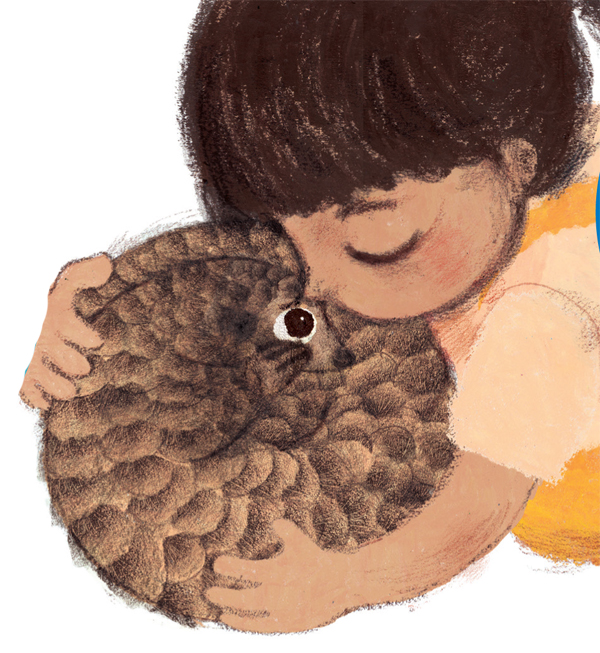 Ilustración de Pangolina