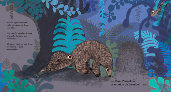 Ilustración de Pangolina