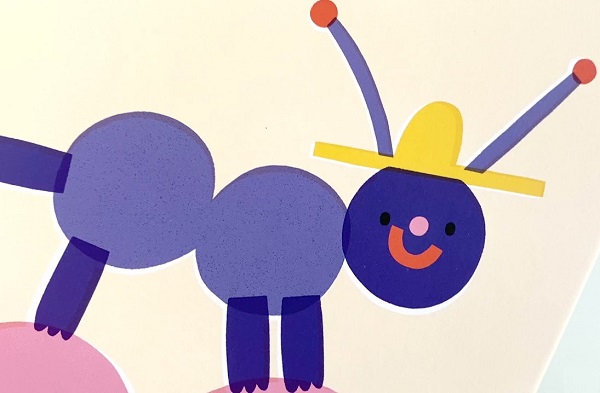 Ilustración de Una hormiguita
