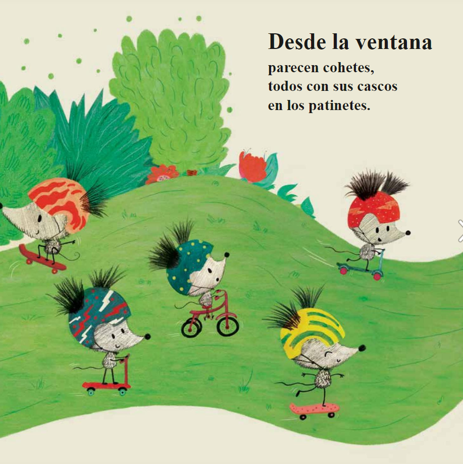 Ilustración de Ratones en la escuela
