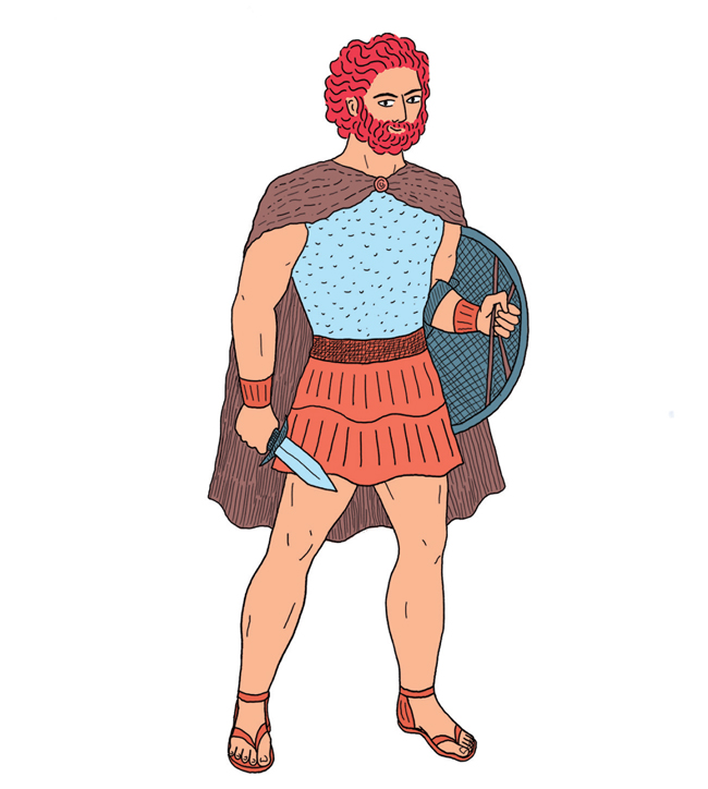 Ilustración de La Odisea. Las aventuras de Ulises