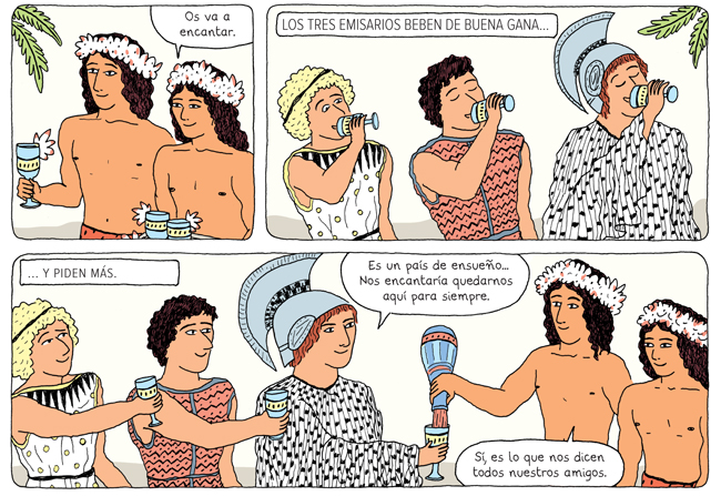 Ilustración de La Odisea. Las aventuras de Ulises