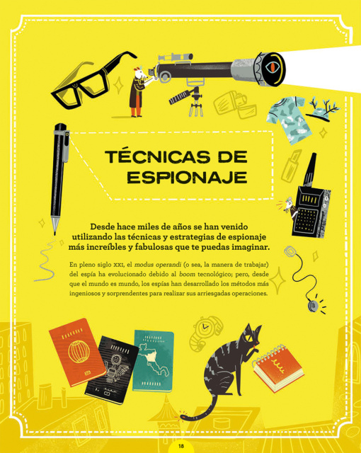 Ilustración de Manual para espías