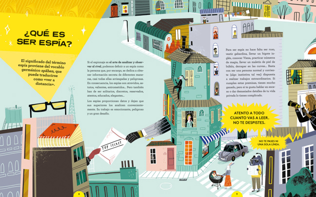 Ilustración de Manual para espías