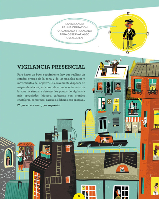 Ilustración de Manual para espías