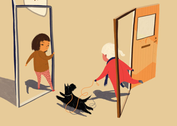 Ilustración de Hacemos miguitas, imitamos a un cuco