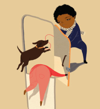 Ilustración de Hacemos miguitas, imitamos a un cuco