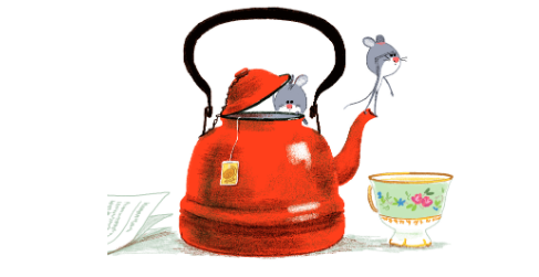 Ilustración de Escuela de ratones
