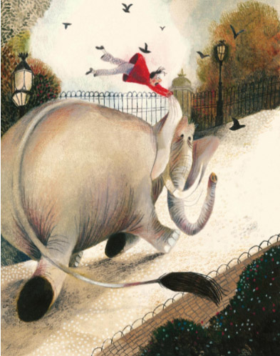 Ilustración de El fabuloso desastre de Harold Snipperpot