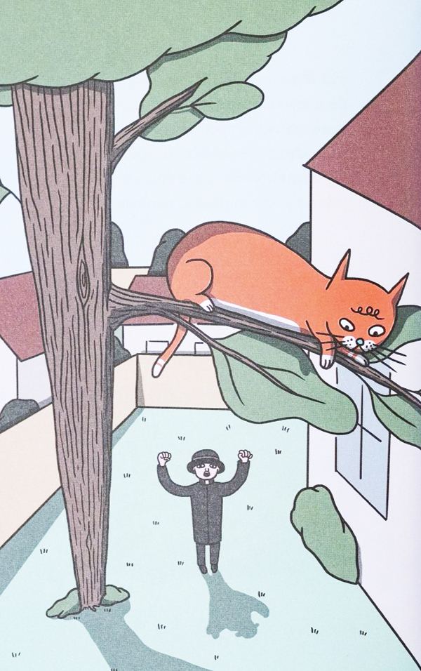 Ilustración de Diario de un gato asesino. El regreso