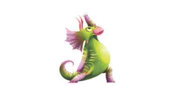 Ilustración de DINO YOGA