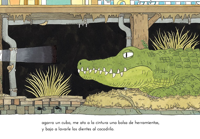 Ilustración de DIENTES DE COCODRILO