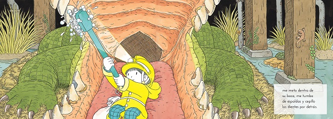 Ilustración de DIENTES DE COCODRILO