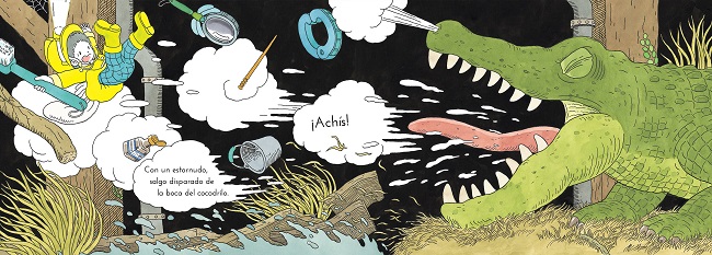 Ilustración de DIENTES DE COCODRILO