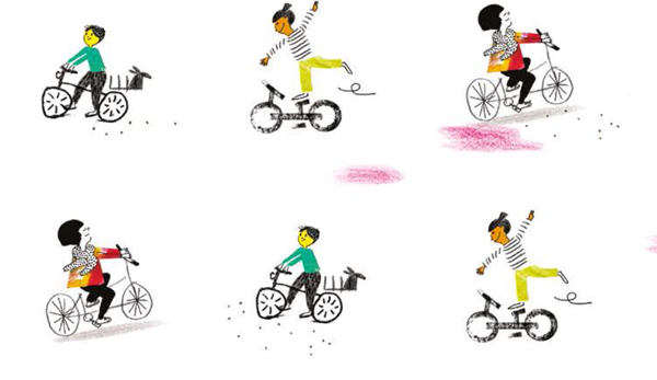 Ilustración de BICICLETAS