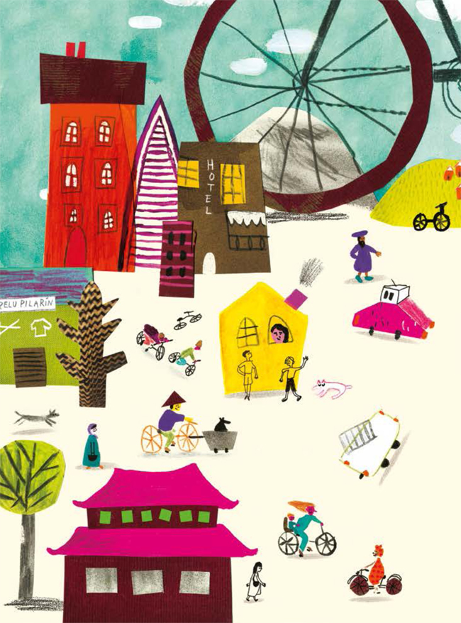 Ilustración de BICICLETAS