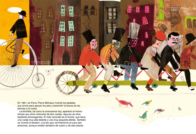 Ilustración de BICICLETAS