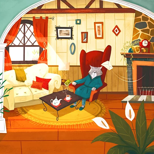 Ilustración de UNA CARTA