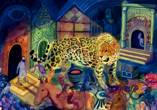 Ilustración de Un libro de la selva