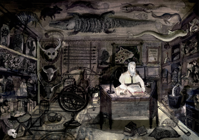 Ilustración de Un libro de la selva