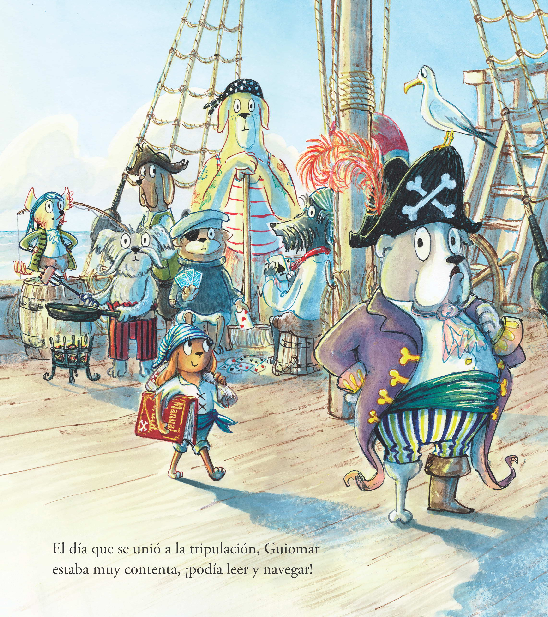 Ilustración de LA PIRATA GUIOMAR