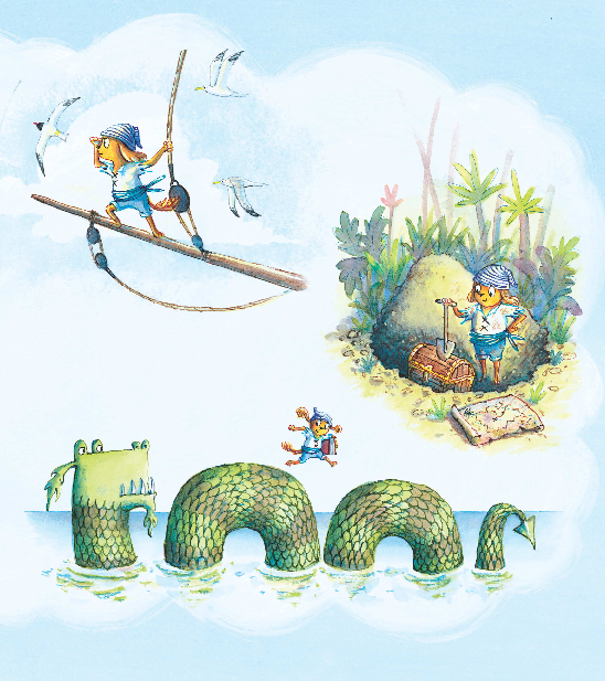 Ilustración de LA PIRATA GUIOMAR