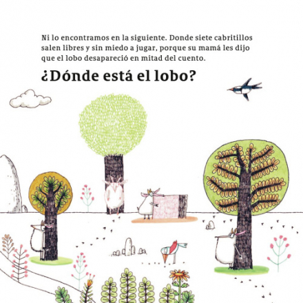 Ilustración de No pierdas de vista AL LOBO