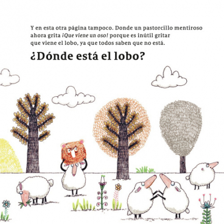 Ilustración de No pierdas de vista AL LOBO