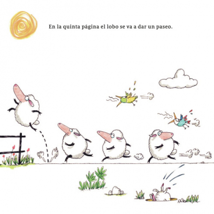 Ilustración de No pierdas de vista AL LOBO