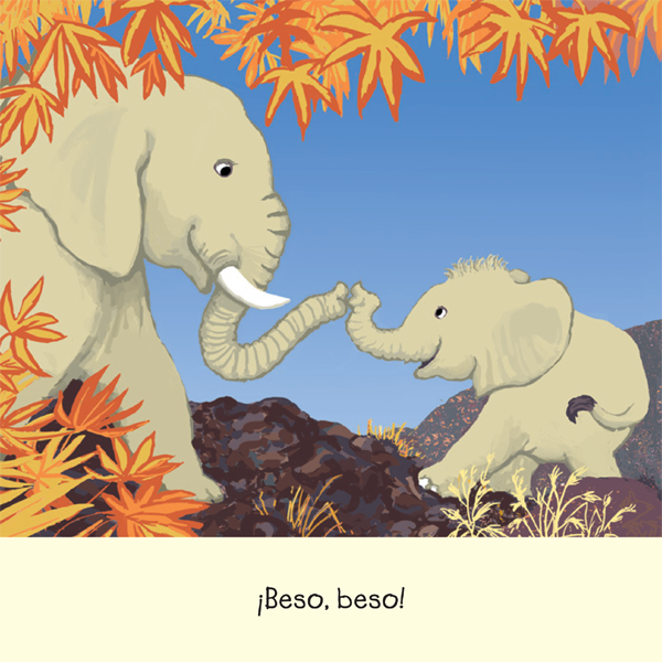 Ilustración de ¡Beso, beso!